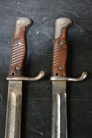 two german bayonets Mauser S98 WW I