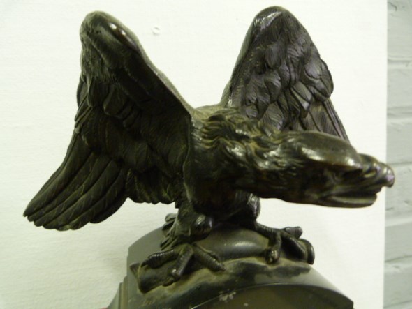 A bronze NP eagle