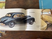 A lot of antique mercedes benz catalogues  in paper, belgium - germany 1950's - 1980's