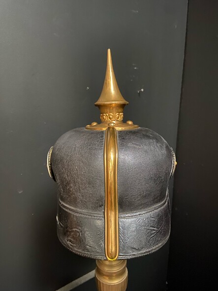 german reservist officer's helmet