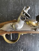 Lot of french pistols in iron - wood, french 1st Empire