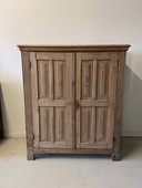 Medieval Chest in oak, flemish 1580