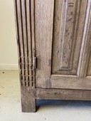 Medieval Chest in oak, flemish 1580