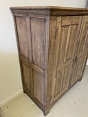 Medieval Chest in oak, flemish 1580