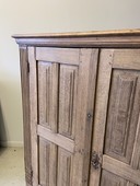 Medieval Chest in oak, flemish 1580