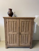 Medieval Chest in oak, flemish 1580