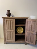 Medieval Chest in oak, flemish 1580