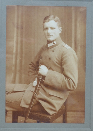 Photographe of german lieutenant Werner Ludwig
